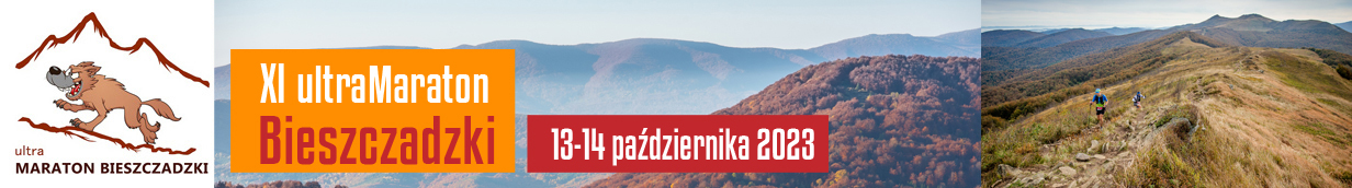 XI ultraMaraton Bieszczadzki, 13-14 października 2023 