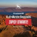 XI ultraMaraton Bieszczadzki – zapisy uruchomione!