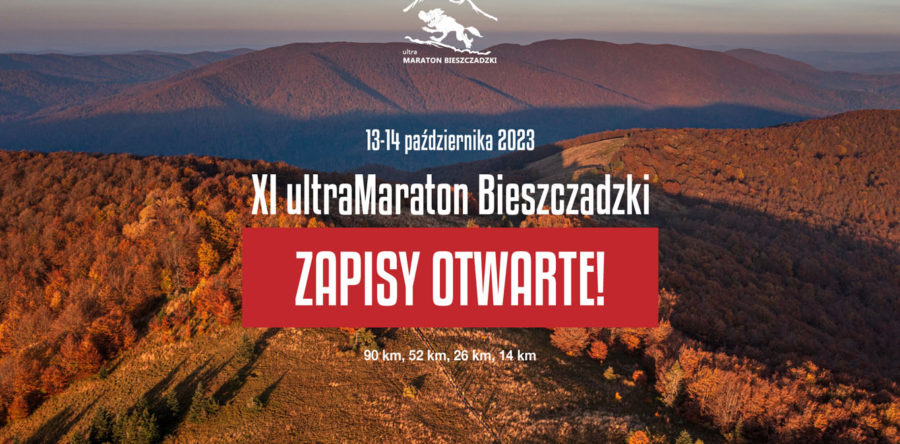 XI ultraMaraton Bieszczadzki – zapisy uruchomione!